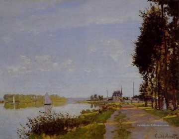 La Promenade d’Argenteuil Claude Monet Peinture à l'huile